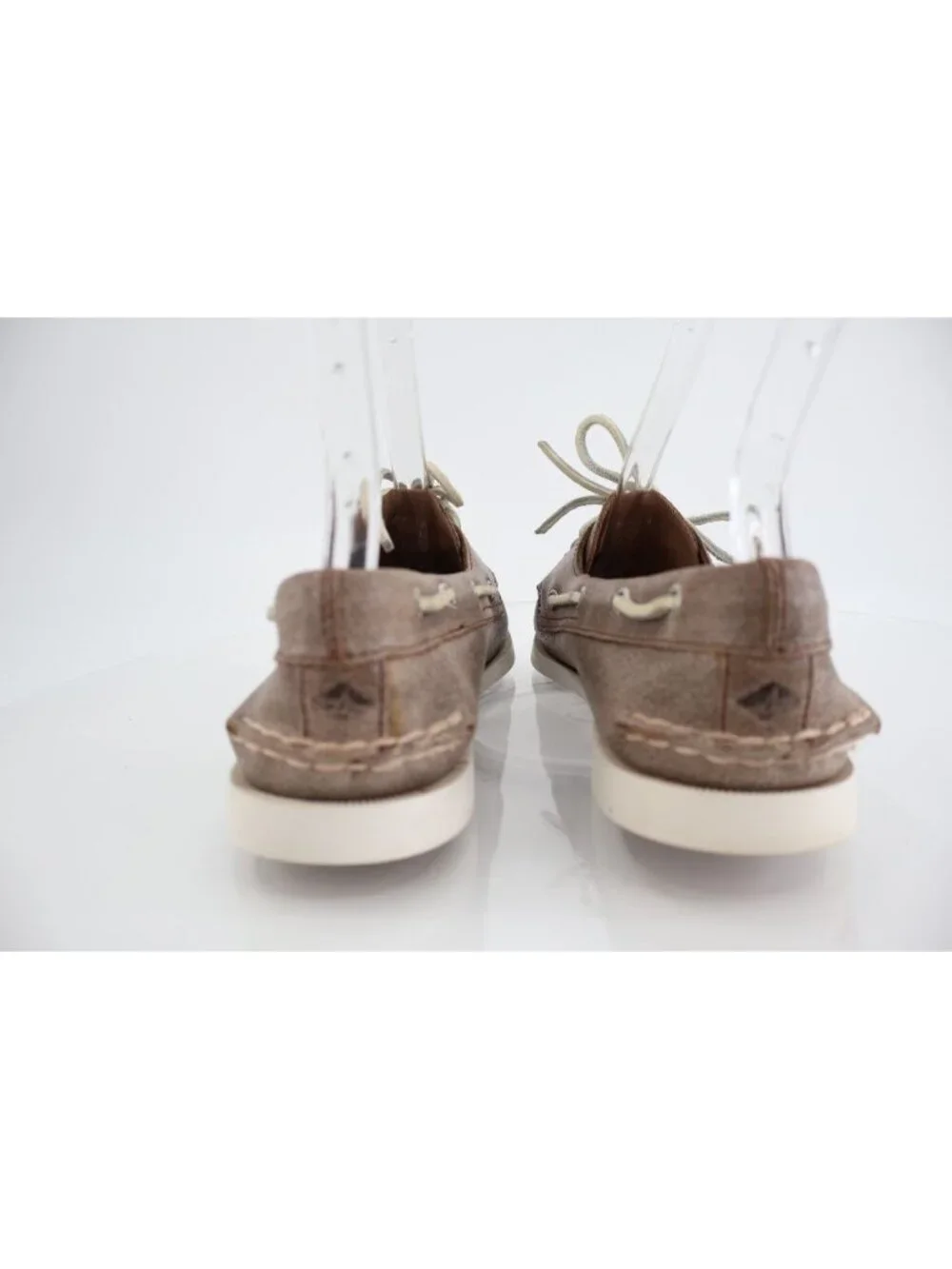 Sperry Women's Top Sider Boat Shoe Loafer Slip On Shoe Size 8 Brown Tan Comfy